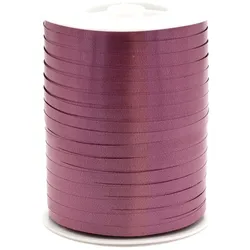Star 500m Geschenkband Ringelband 5mm - wasserfestes Kunststoff Dekoband Schleifenband Polyband Luftballonband zum Anbinden von Luftballons Basteln Beere