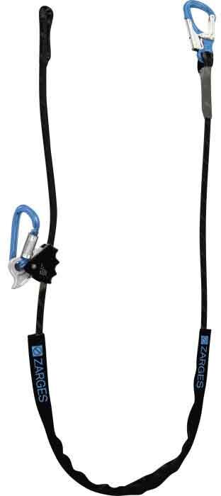 Zarges Fall Protection Verbindungsmittel Axic-WP für die Positionierung und Sicherung an Arbeitsplätzen in der Höhe Snap hook Tri-Lock Länge 3,0m