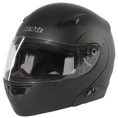 Motorradhelm NERVE "NH5008" Gr. XXL, schwarz, Helme, XXL Kopfumfang: 63cm - 63cm