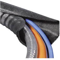 HellermannTyton, Kabelschutz + Kabelführung, Helagaine Twist-In braided sleeve 38mm (Kabelschlauch, 200 cm)