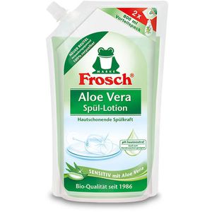 Frosch Spülmittel Spül-Lotion, Aloe Vera, hohe Fettlösekraft, sensitiv, pH-neutral, Nachfüller, 800ml