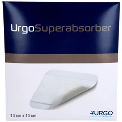 Urgo, Verbandsmaterial, UrgoSuperabsorber 10x10cm, 10 St VER