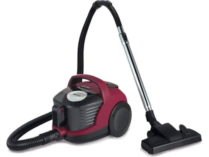 GRUNDIG - VCC 3870 A Bodenstaubsauger - 1,8 L Staubbehälter - DustSeal Technologie, HEPA10 Filter, Zyklon-Technologie - Beutellos, Metall-Teleskoprohr - Anthrazit