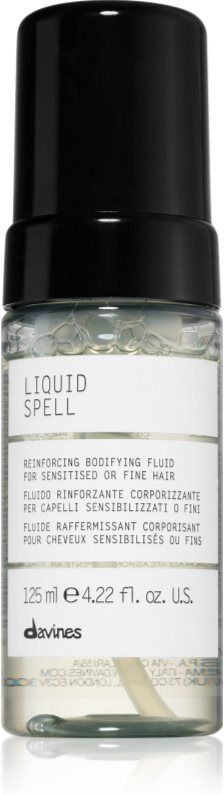 Davines Liquid Spell Reinforcing Bodifying Fluid cure sans rinçage pour cheveux fins 125 ml