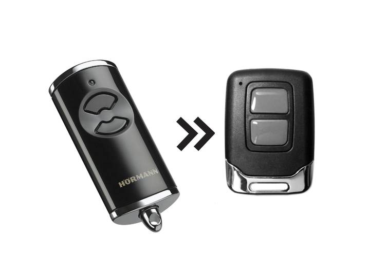 Télécommande Allotech Hor2 Compatible Avec Hormann Hse2-868-bs\, Hse4-868-bs\, Compatible Bisecur