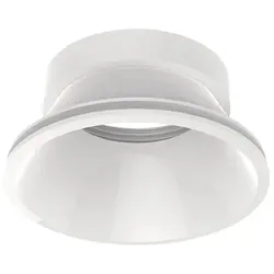 Ideal Lux Reflektor RUND für LED Einbaustrahler DYNAMIC, symmetrisch, starr, Weiß IDEA-211787