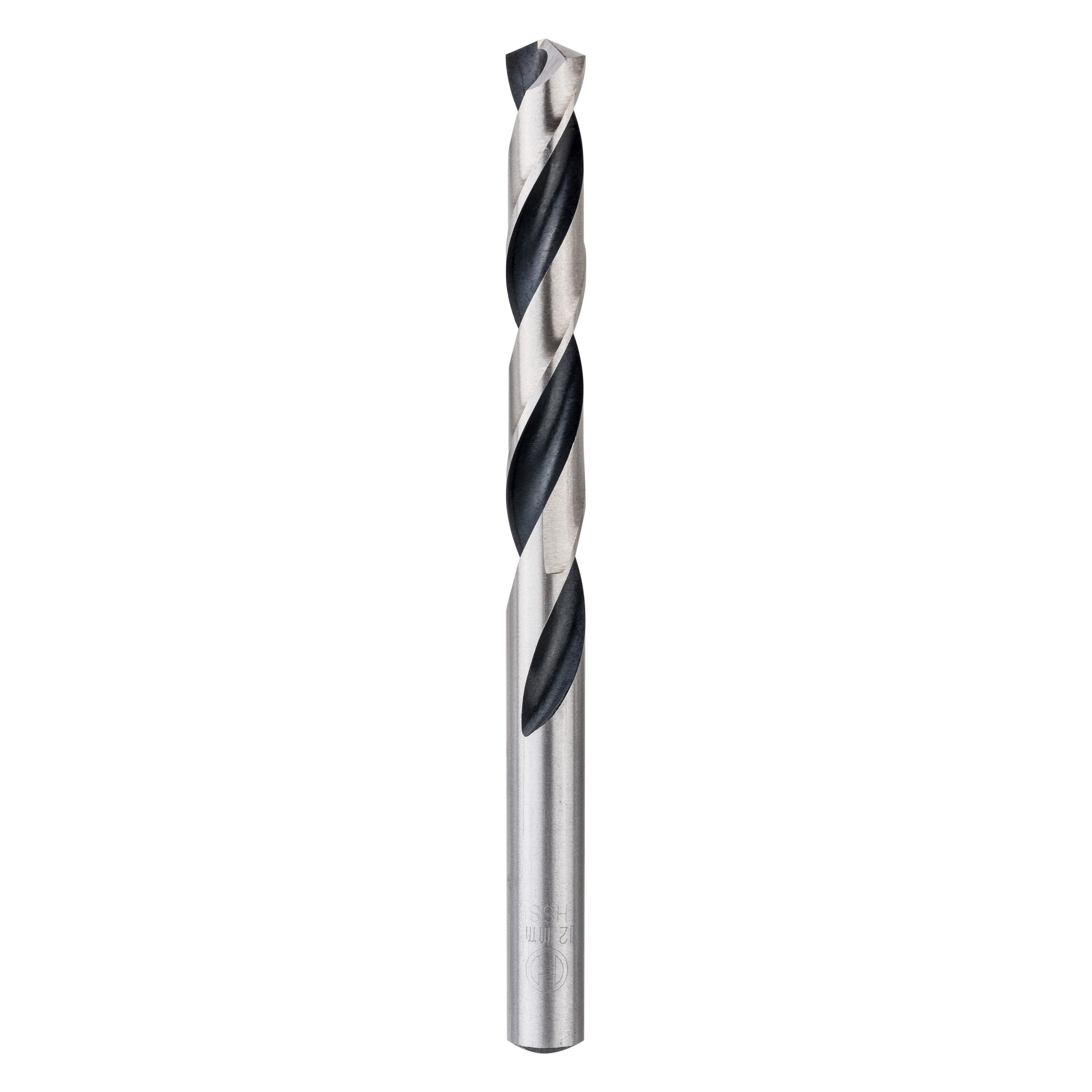 Bosch Professional Zubehör Metal HSS CYL PointTeQ Spiralbohrer, 12x101x151mm (2608577853)