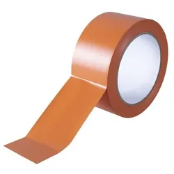 UV-PVC-Band glatt orange 50 mm