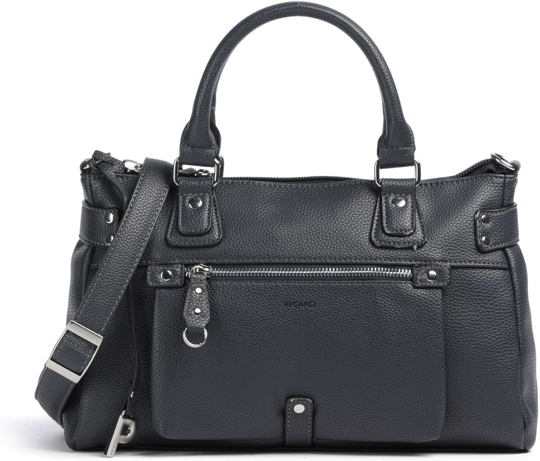 Picard Loire Handtasche aus Leder, blau