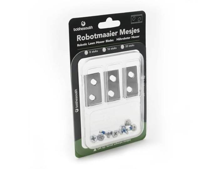 8x To the South® Robotmaaier Mesjes staal geschikt voor Robomow RKS1500 8x