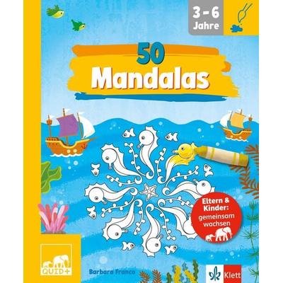 QUID+ 50 Mandalas, Taschenbuch von , Klett Lerntraining bei PONS Langenscheidt GmbH, 978-3-12-949829-3