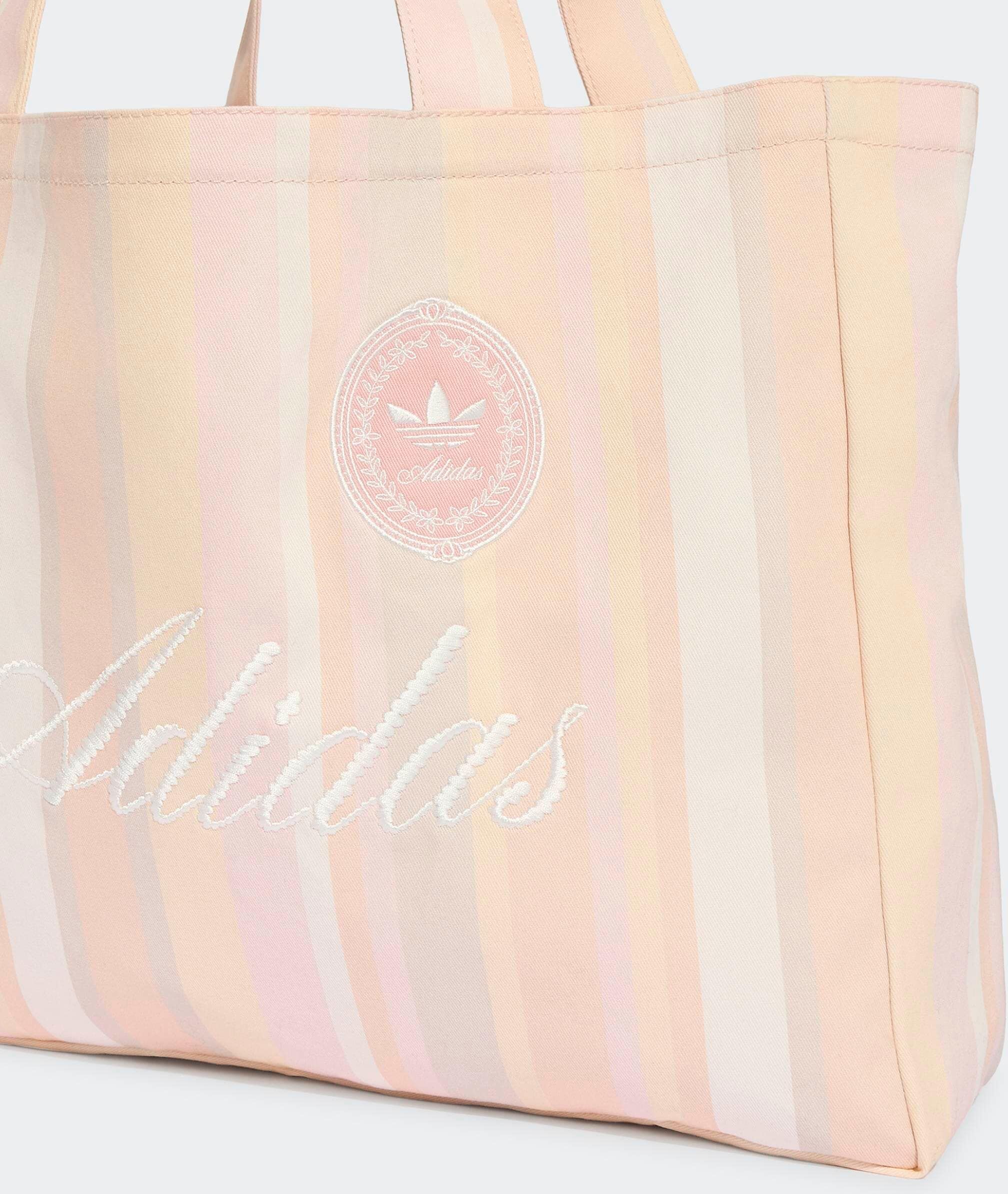 Sporttasche ADIDAS ORIGINALS "SUMMER GLOW CANVA", Damen, bunt (bliss orange, st desert pink), Obermaterial: 80% Polyamid, 20% Elasthan, Taschen Sporttasche, für Erwachsene, im sportlichen Stil