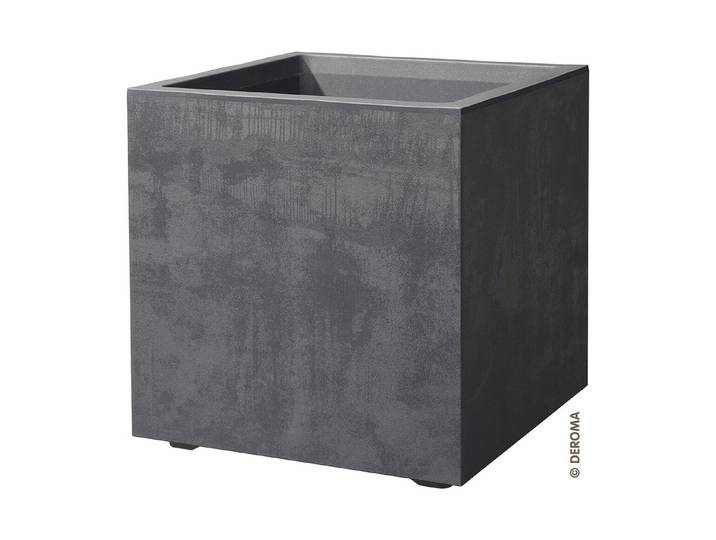 Deroma Pflanzkiste Millenium 39 x 39 x 39 cm Anthrazit