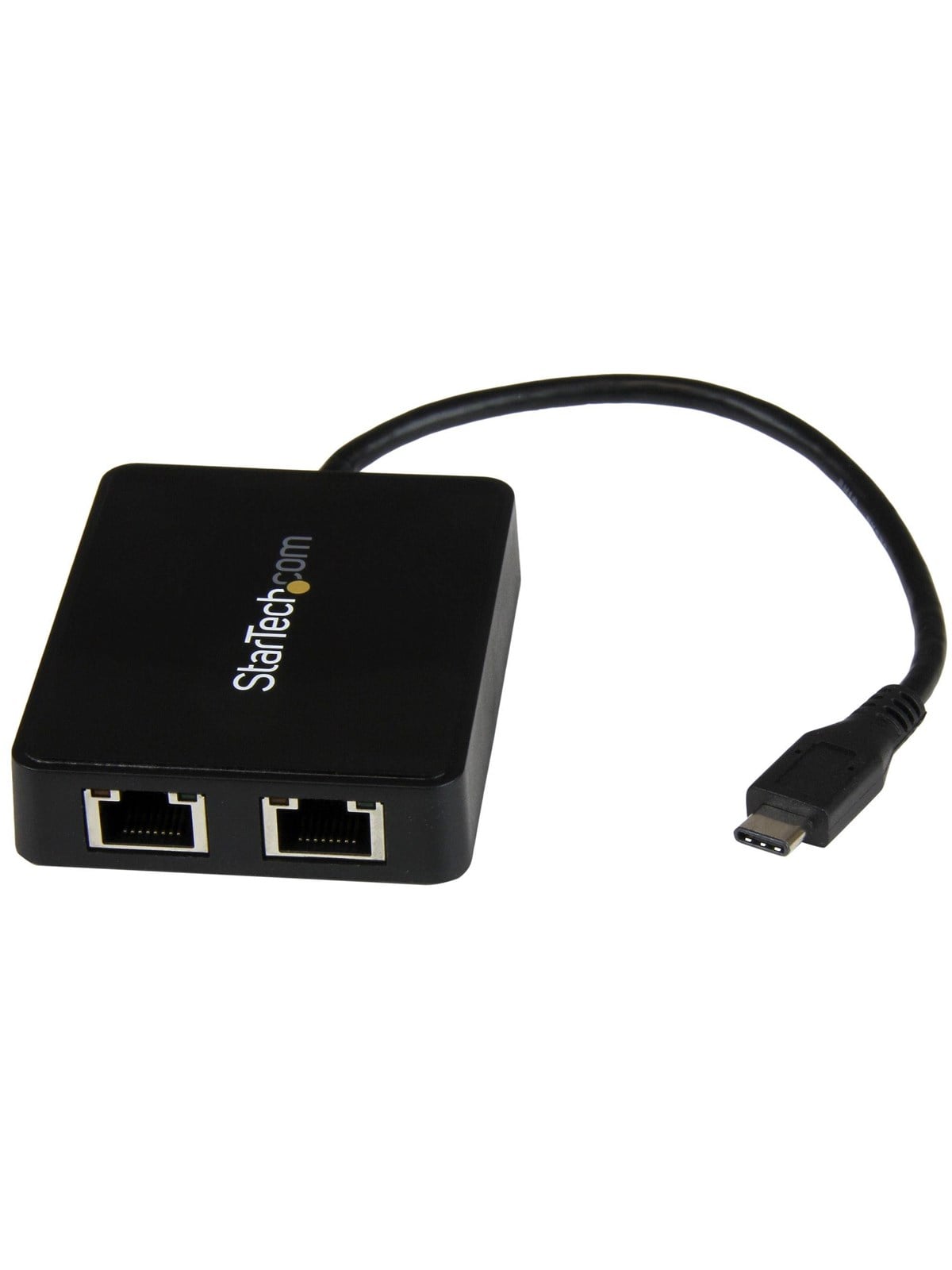 StarTech.com USB-C to Dual Gigabit Ethernet Adapter with USB 3.0 (Type-A) Port USB Type-C Gigabit Network Adapter