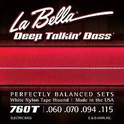 La Bella Bass 760T White Nylon 060/115 (E-Bass, Geige, Kontrabass), Saiten