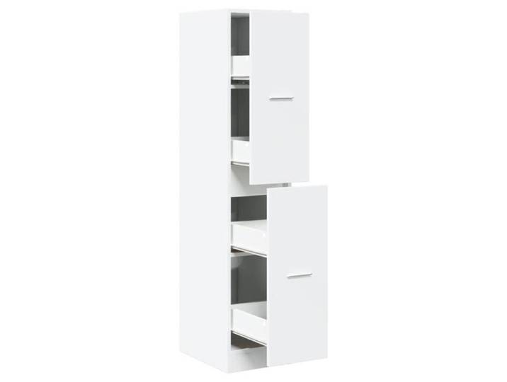 Armoire d'apothicaire - mango - Armoire haute - blanc 30x41x144 5 cm bois d'ingénierie M1301