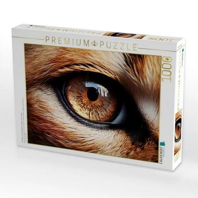 CALVENDO Puzzle Ein Motiv aus dem Kalender 'Schau mir ins Auge' | 1000 Teile Lege-Größe 64x48cm Foto-Puzzle für glückliche Stunden