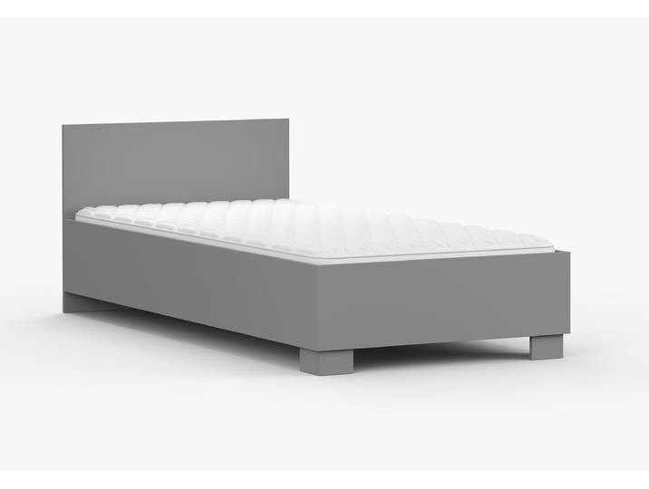 Bett 90x200 JONAS II 36 Grau