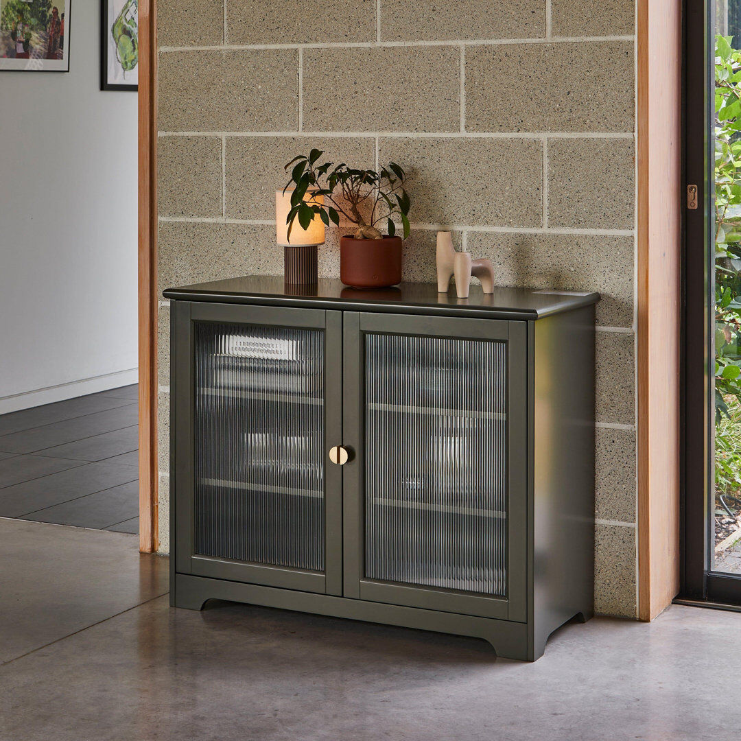 Lark Manor Casen 96 cm W Sideboard Green 76cm H X 96cm W X 25cm D