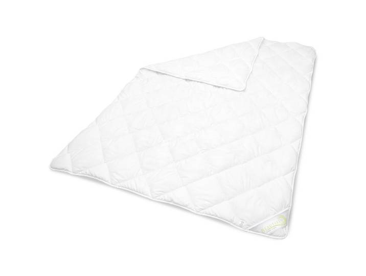 Beautissu Bettdecke BeauNuit MD 155x220cm Mono (2tlg), Weiß, 155x200 cm, Heimtextilien, Kopfpolster & Bettdecken, Bettdecken, Ganzjahresdecken