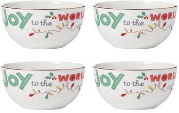 Lenox Snoopy Christmas All-Purpose Bowls, Set of 4