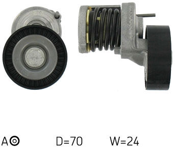 Skf Riemenspanner, Keilrippenriemen Vkm31058 Für Vw Skoda Audi