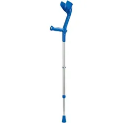 UNTERARMKRÜCKE f.Erw.Leichtmet.blau 1 St