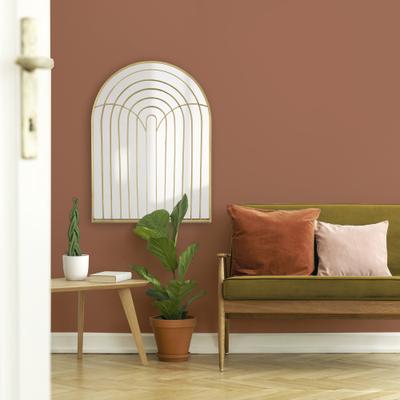 Spiegel ART FOR THE HOME "Francesca", gold, B:60cm H:80cm T:2,5cm Ø:2,5cm, Metall, Spiegel, Luxus Spiegel