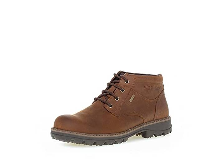 Pius Gabor Herren Boots,Schnürschuhe,Gore TEX,Extragrip,Latex Wechselfußbett,Wollfutter,straßenschuhe,Strassenschuhe,Bison,44.5 EU / 10 UK