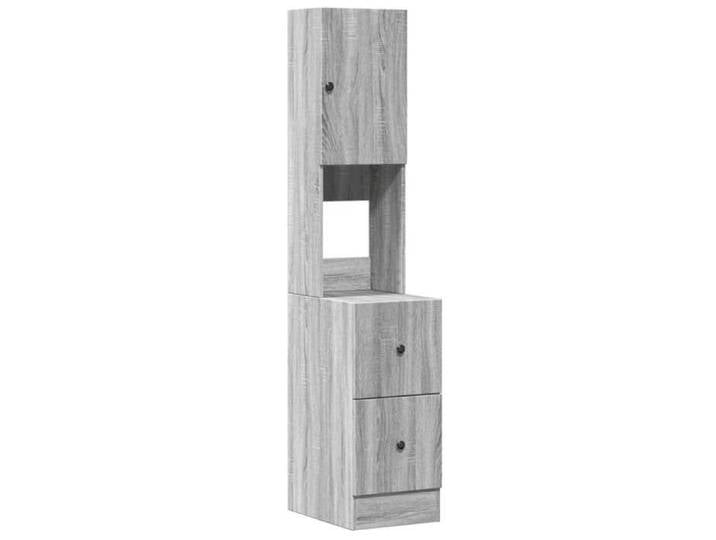 Automne/hiver Armoire de cuisine - Armoire bas de cuisine Colonne cuisine - sonoma gris 35x50x180 cm bois d'ingénierie9549932