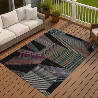 Addison Rugs Machine Washable Indoor/ Outdoor Contemporary Waite Chantille Rug