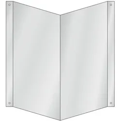 Promat, Kabelhalter, Nasenschild Wandmontage für vier Symbole, Typ: 01200