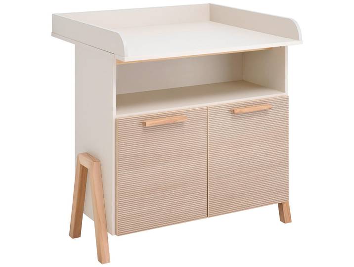 Jimmylee Wickelkommode Diana, Buche, 98x84-91x42-80 cm, Babymöbel, Wickelkommoden & Zubehör, Wickelkommoden