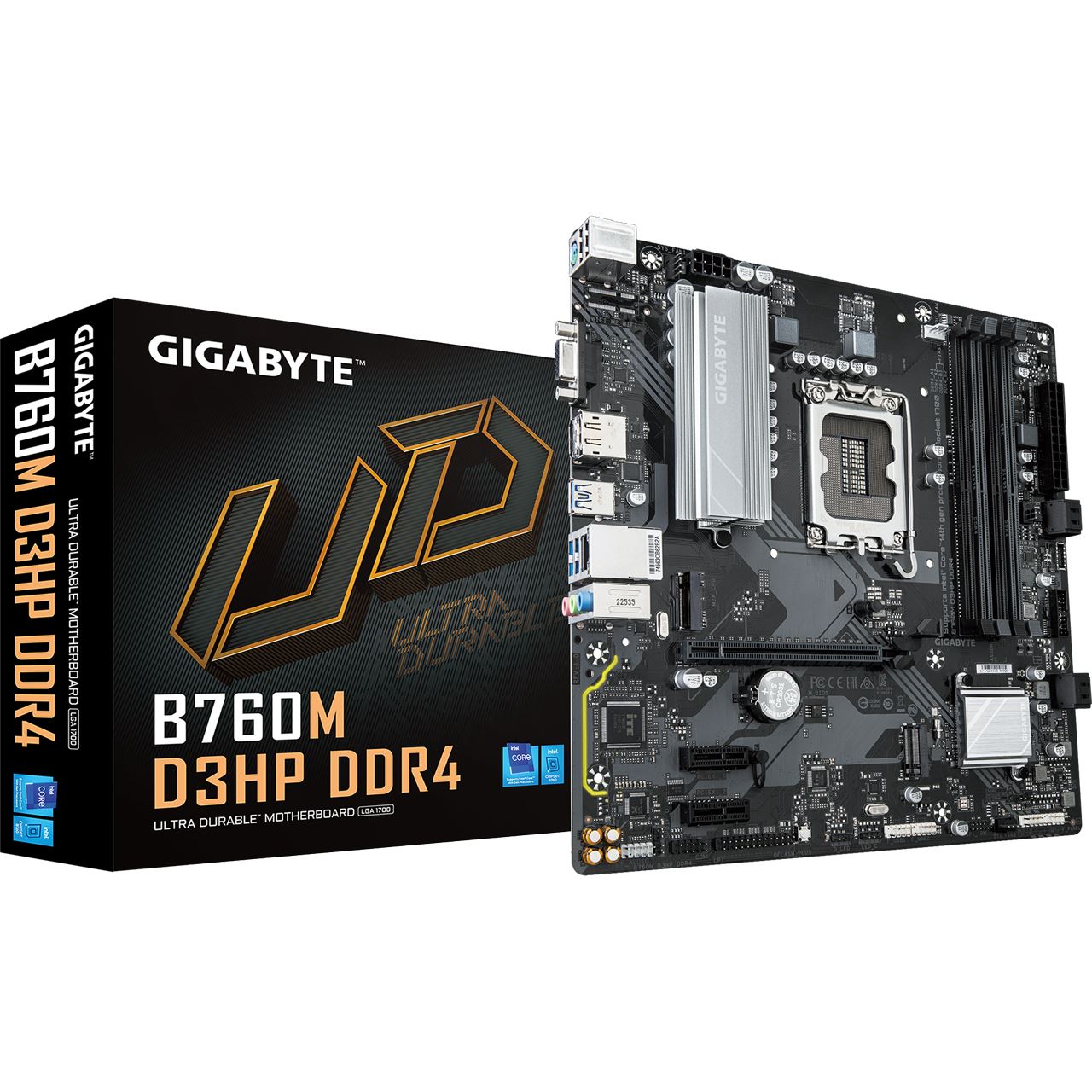 Gigabyte B760M D3HP DDR4 Intel B760 So.1700 DDR4 mATX Retail
