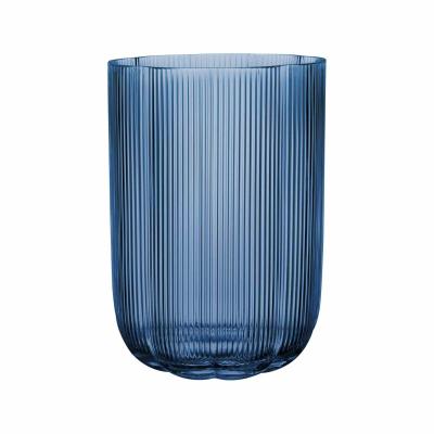 Dekovase VILLEROY & BOCH "Vase Fleur 22,5 cm blau", blau, Vasen