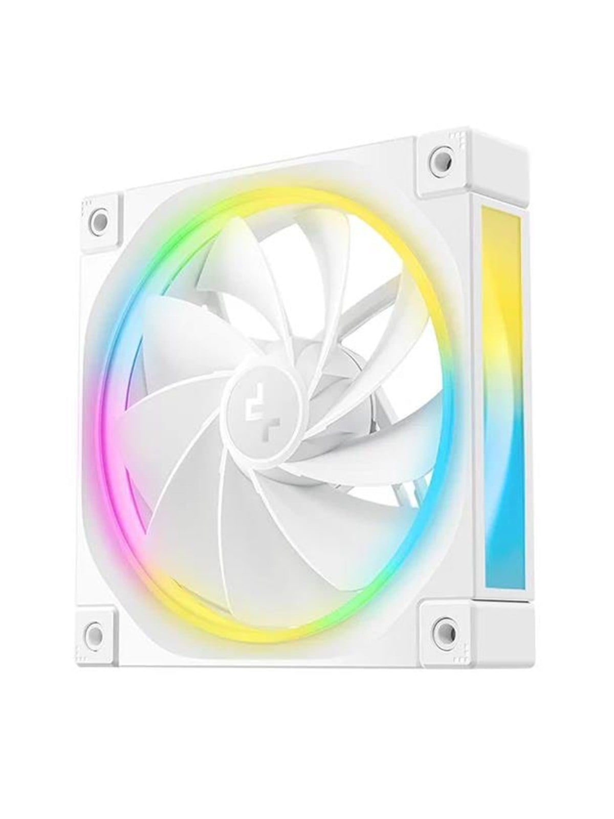 DeepCool FL12R WH - Gehäuselüfter - 120mm - Weiß mit RGB LED - 34 dBA