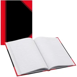 Bantex Chinakladde Notizbuch A4 liniert - 96 Blatt / 192 Seiten