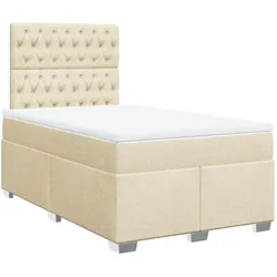 vidaXL, Boxspringbett, Cheryl (Knopfheftung Design) (120 x 190 cm)
