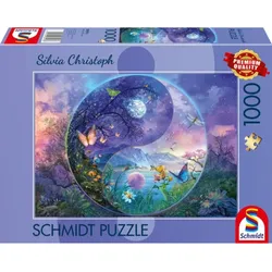 Schmidt Spiele - Silvia Christoph – Yin & Yang Fantastische Insektenwelt 1.000 Teile Puzzle