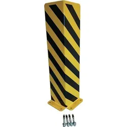 Schutzecke H800xL175/175mm L-Form Stahlbl.schwarz/gelb VE=1 St.GEWA