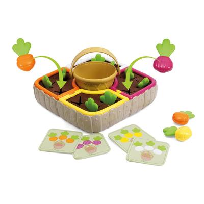Spiellebensmittel CHICCO "2In1 Gemuesegarten Spielset", bunt, Kaufladensortimente, Kinder, Kunststoff