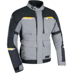 Oxford, Motorradjacke, Herren Mondial 2.0 Dry2Dry Laminat Motorradjacke, schwarz/grau, XXL (Herren, XXL)