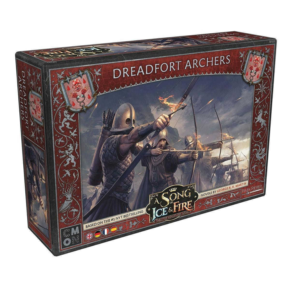 CMON Uitbreiding Dreadfort Boogschutters Miniaturen A Song of Ice & Fire Duits