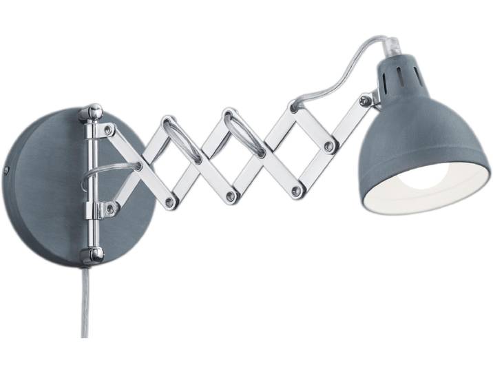 REALITY LEUCHTEN Wandleuchte SCISSOR , grau, 1, Leuchten, Wandleuchte