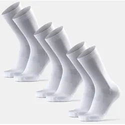 AERO FAHRRAD CREW SOCKEN - 3-Pack - Weiß/Schwarz - 39-42