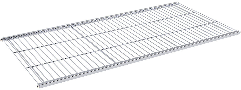 kaiserkraft Drahtgitterzwischenboden, L x B 1247 x 617 mm, zum Anschrauben, ohne Aufkantung