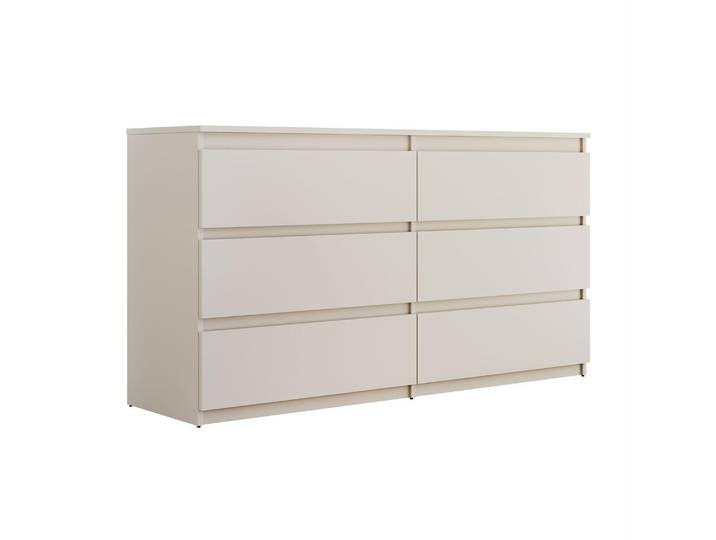 Moderne Kommode HANA M6, Kaschmir 140cm