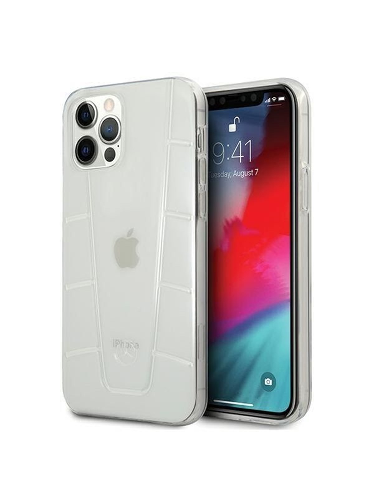 Mercedes Line Case for iPhone 12 / iPhone 12 Pro - Transparent