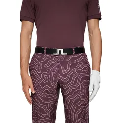 J. LINDEBERG Hose Ellott print, beere