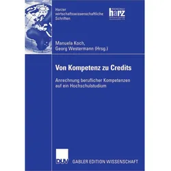 Anrechnung beruflicher Kompetenzen auf ein Hochschulstudium, Fachbücher von Georg Westermann, Manuela Koch
